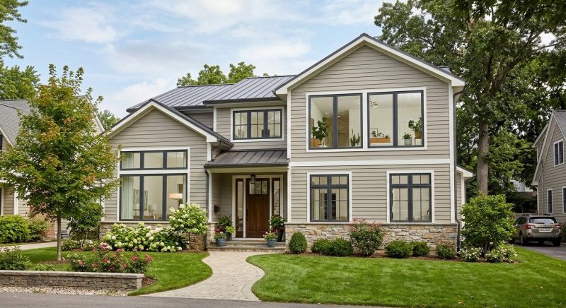 Aluminum Windows Installation project example